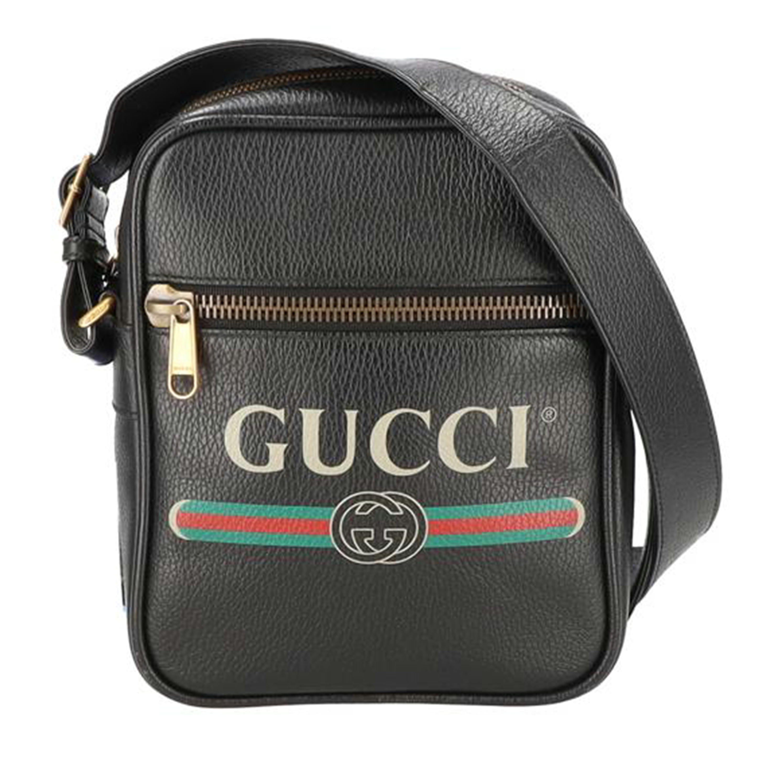 GUCCI グッチ/グッチプリントメッセンジャーバッグ/523591//525***/Bランク/77