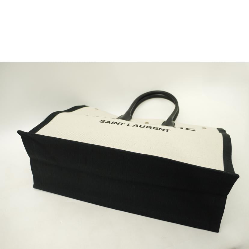 SAINT LAURENT サンローラン/リヴゴーシュトート/キャンバス/ホワイト/509414//122*/SAランク/69