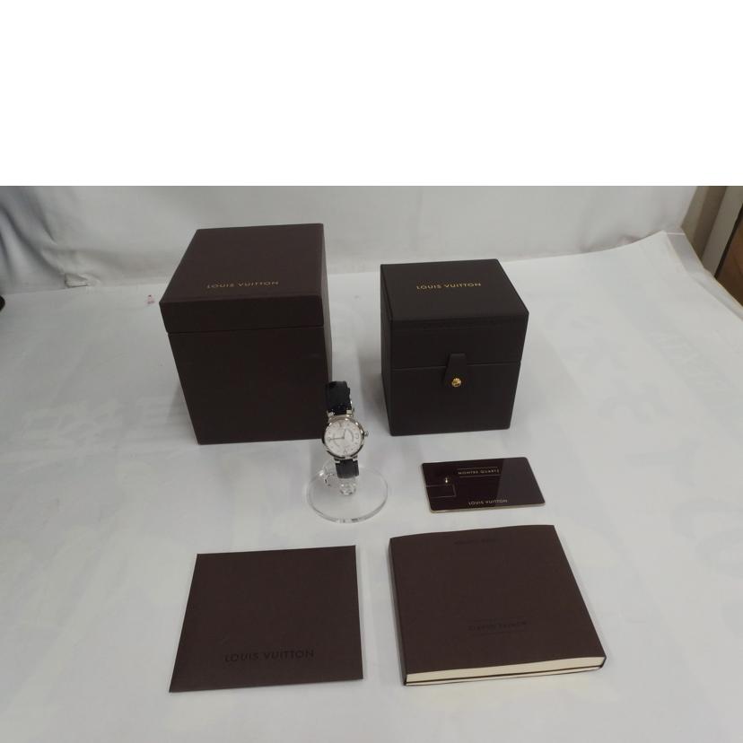LOUIS VUITTON ルイヴィトン/タンブールスリム/12Pダイヤ/ヴェルニ/クォーツ/Q12MG//TE5***/ABランク/82