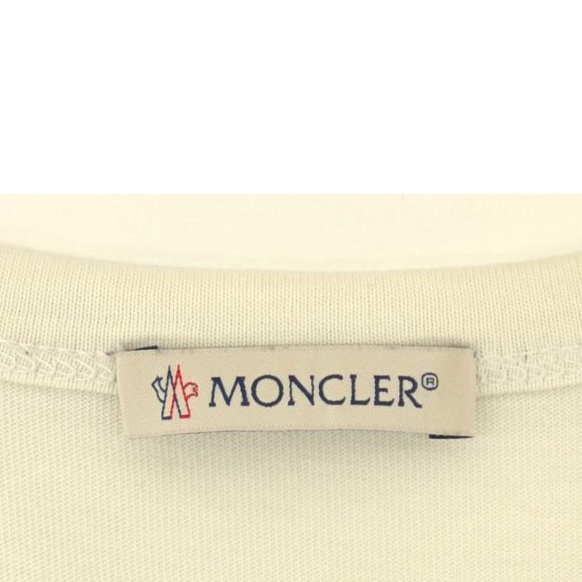MONCLER モンクレール/MAGLIAプリント Tシャツ（ホワイト）//ABランク/75