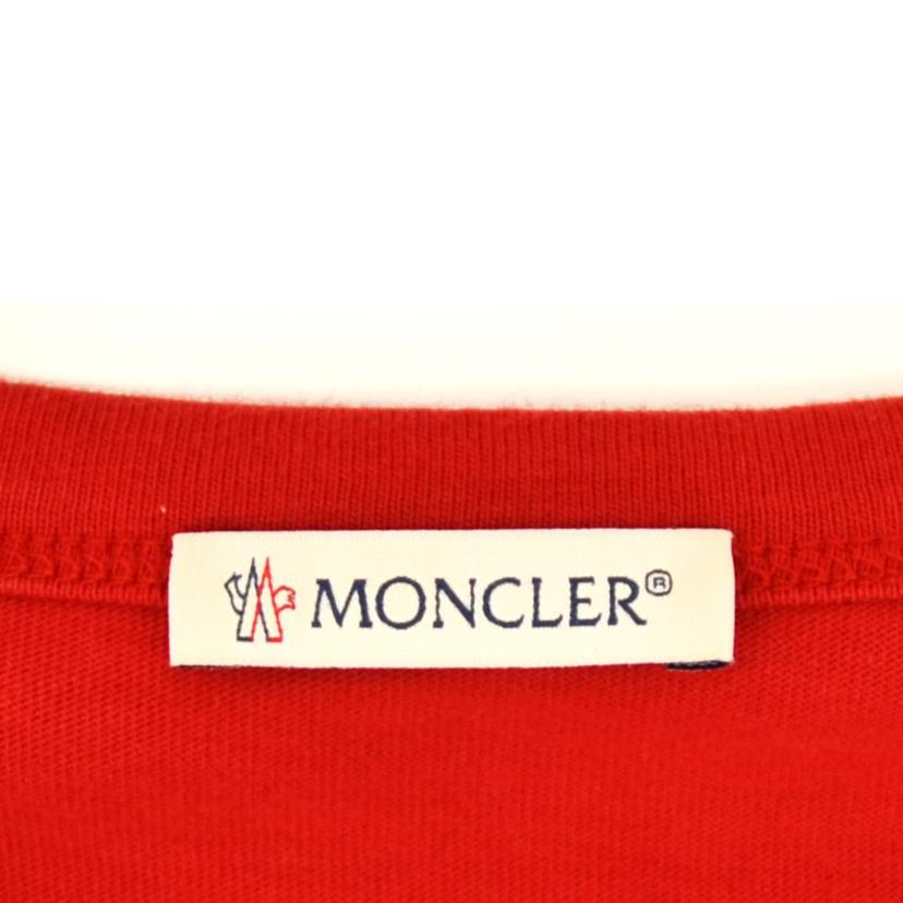 MONCLER モンクレール/MauntainロゴTシャツ（レッド）//ABランク/75