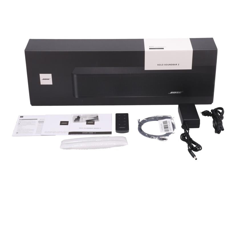 BOSE　 ボーズ/サウンドバー/Solo Soundbar Series 2 //085092J50800339AE/Aランク/75