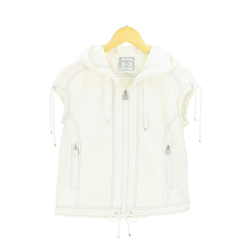 CHANEL シャネル/CHANEL　SPORTS　ナイロンスリーブレスフーディ/P25678V16592//ｻｲｽﾞ:38/ABランク/91