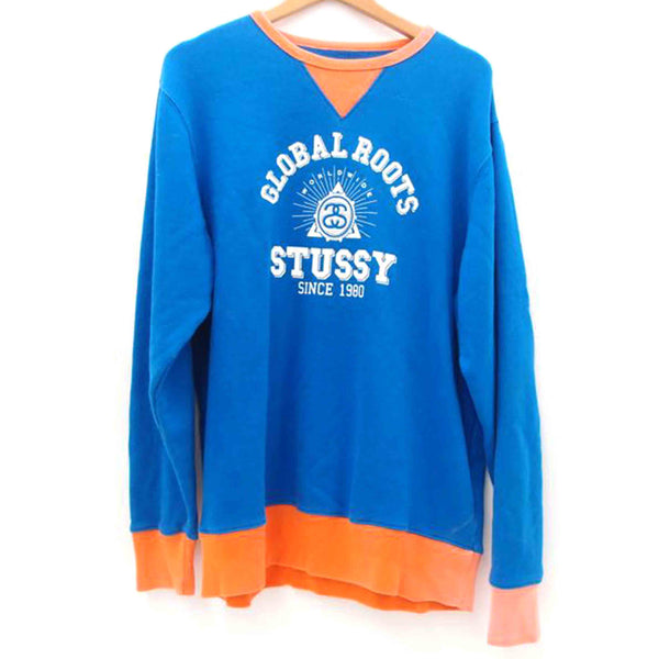 Stussy Nike コラボ トレーナー 青
