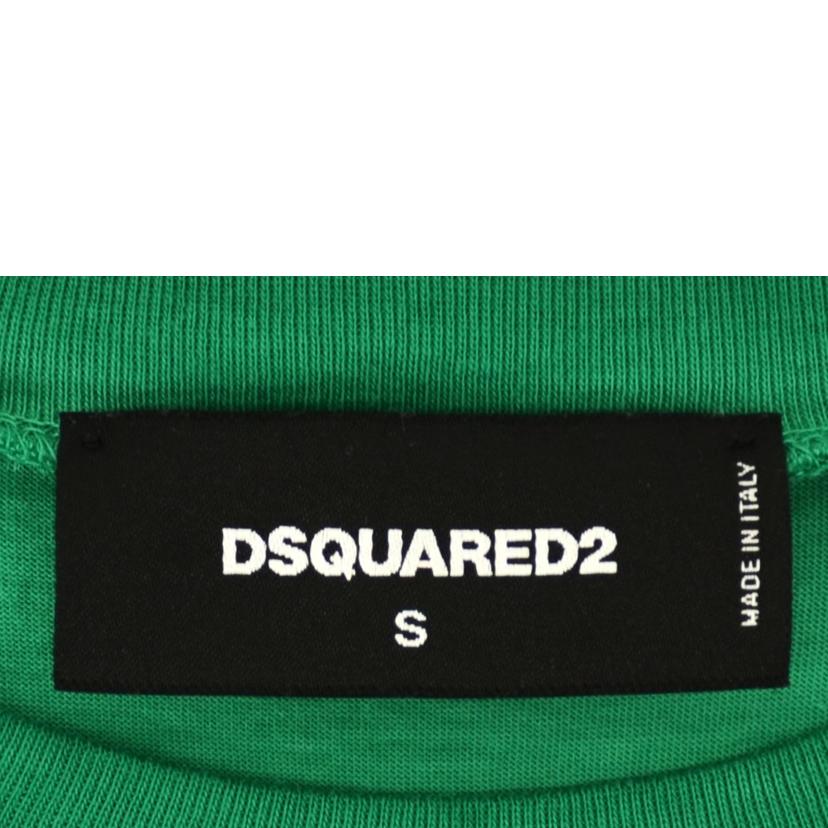 DSQUARED2 ディースクエアード/Tシャツ（グリーン）//ABランク/75