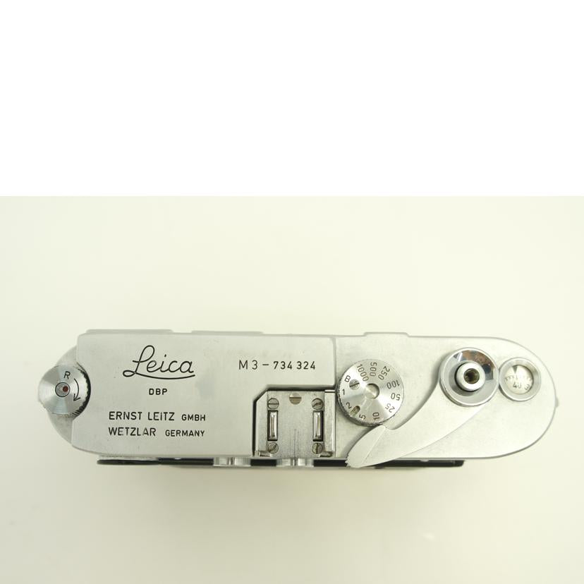 LEICA ライカ/レンジファイダーカメラ／M3　　　BODY/WR64755006821//734324/Cランク/75