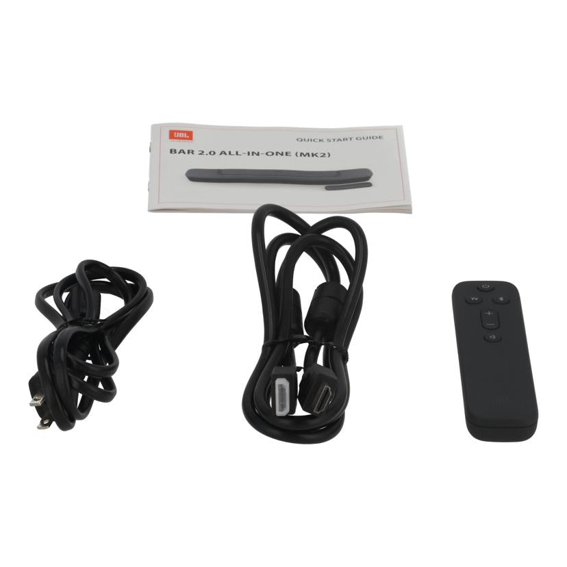 JBL ジェービーエル　/サウンドバー/Bar 2.0 All-in-One MK2//RS0213HM0001751/ABランク/05