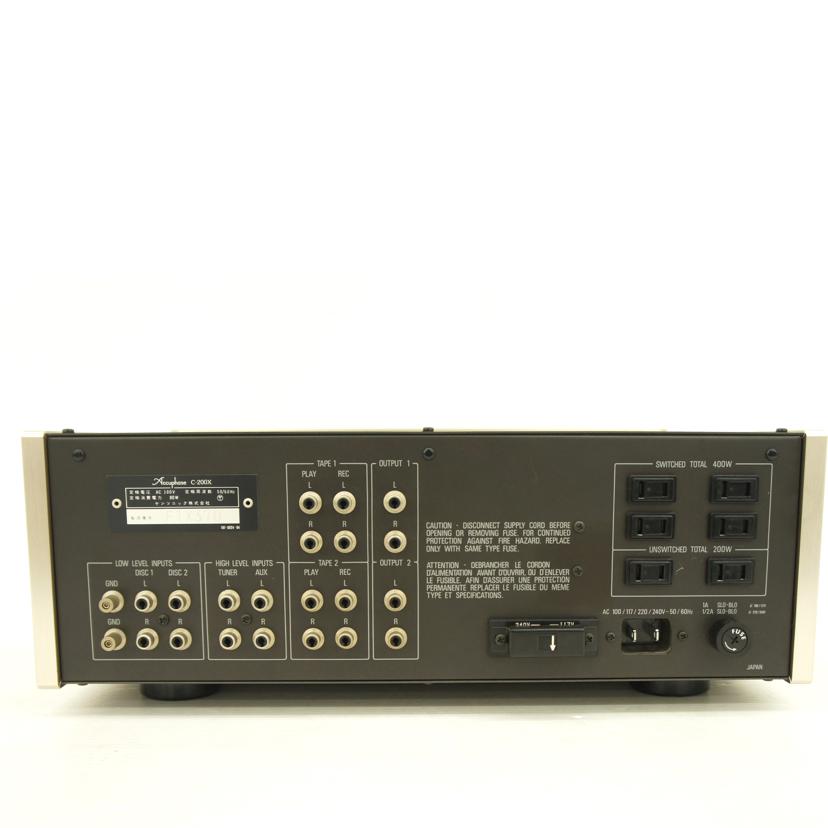 Accuphase アキュフェーズ/プリアンプ/C-200X//F1X370/Bランク/75