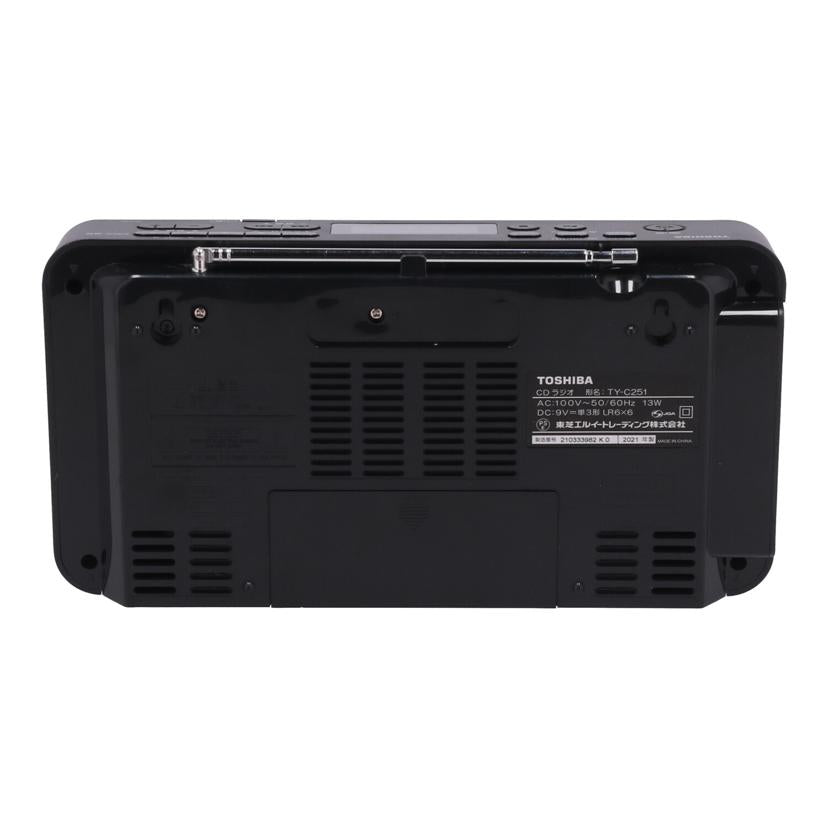 TOSHIBA 東芝　/CDラジオ/TY-C251//210333982K0/Bランク/82