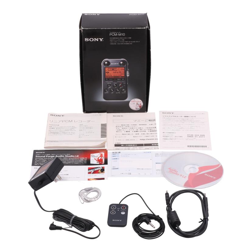 SONY　 ソニー　/ICレコーダー/PCM-M10//S0181111457/Bランク/77