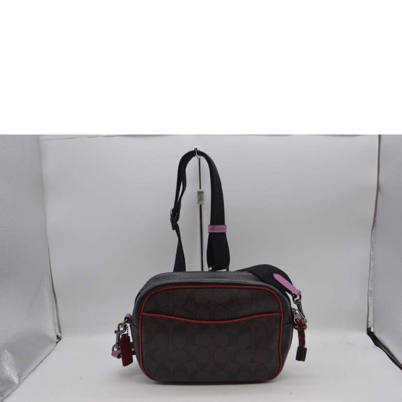 COACH コーチ/シグネチャーフェアアイルマルチレザーショルダー/C1541//H20**/Aランク/89