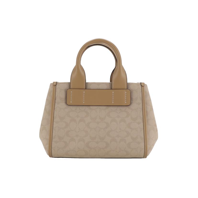 COACH/カーリーキャリーオール 2Wayハンドバッグ/CAL03//M24**/Aランク/85