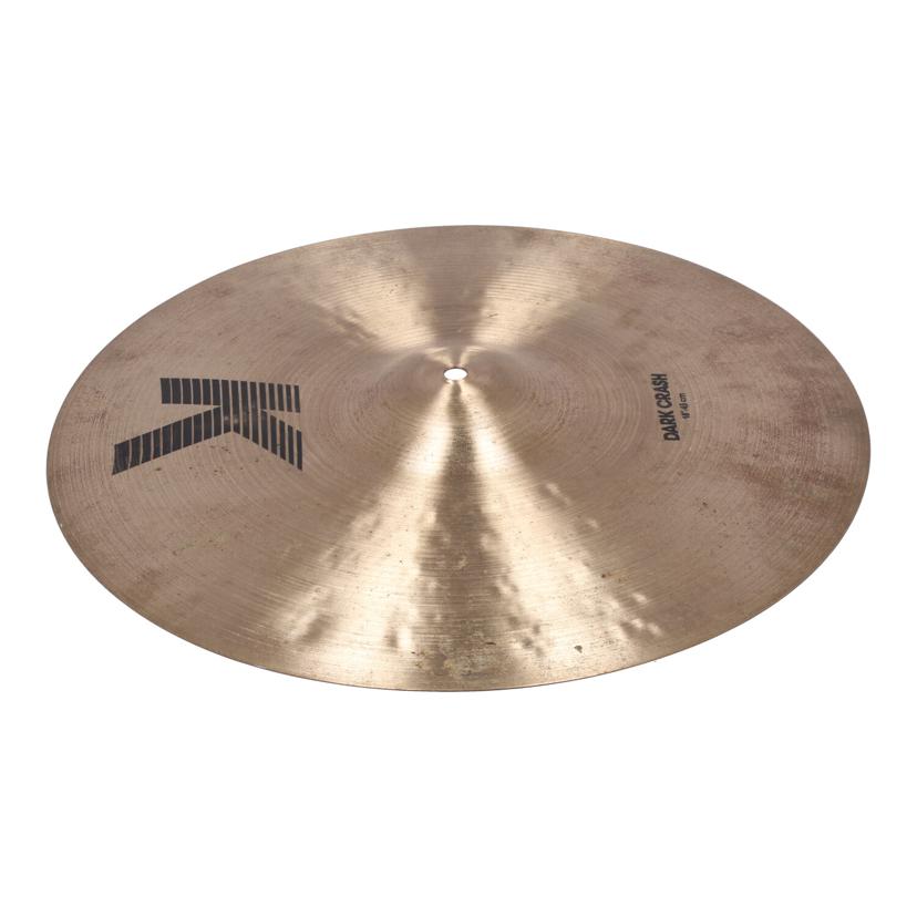 K．Zildjian Kジルジャン　/シンバル／ダーククラッシュ18インチ/Dark Crash 18/45cm//-/Bランク/62