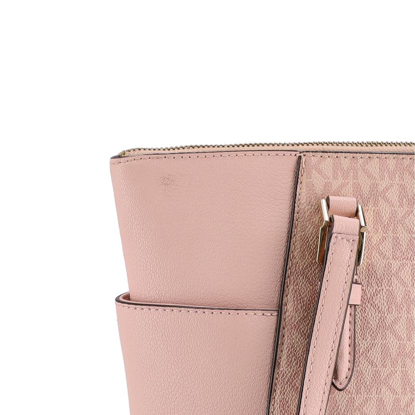MICHAEL KORS マイケルコース/レザーMK柄トート/ピンク/チャーム付き/35T0GCFT3B//ABランク/42