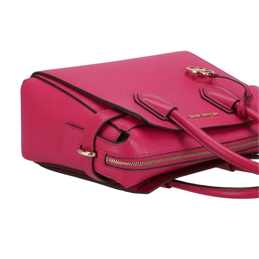 MICHAEL KORS マイケルコース/レザー2Wayハンド/赤/チャーム付き/35F2GM9S1L//ABランク/42