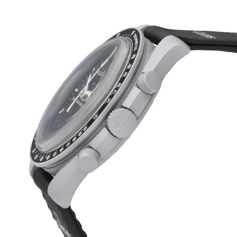 OMEGA×swatch オメガ×スウォッチ/ムーンスウォッチ／MISSION　TO　THE　MOON／クオーツ/SO33M100//Aランク/84
