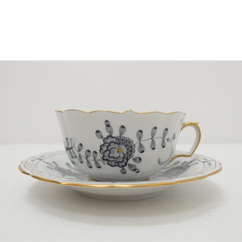 Meissen マイセン/ティーカップソーサー/ｲﾝﾄﾞの華//00623/Aランク/88