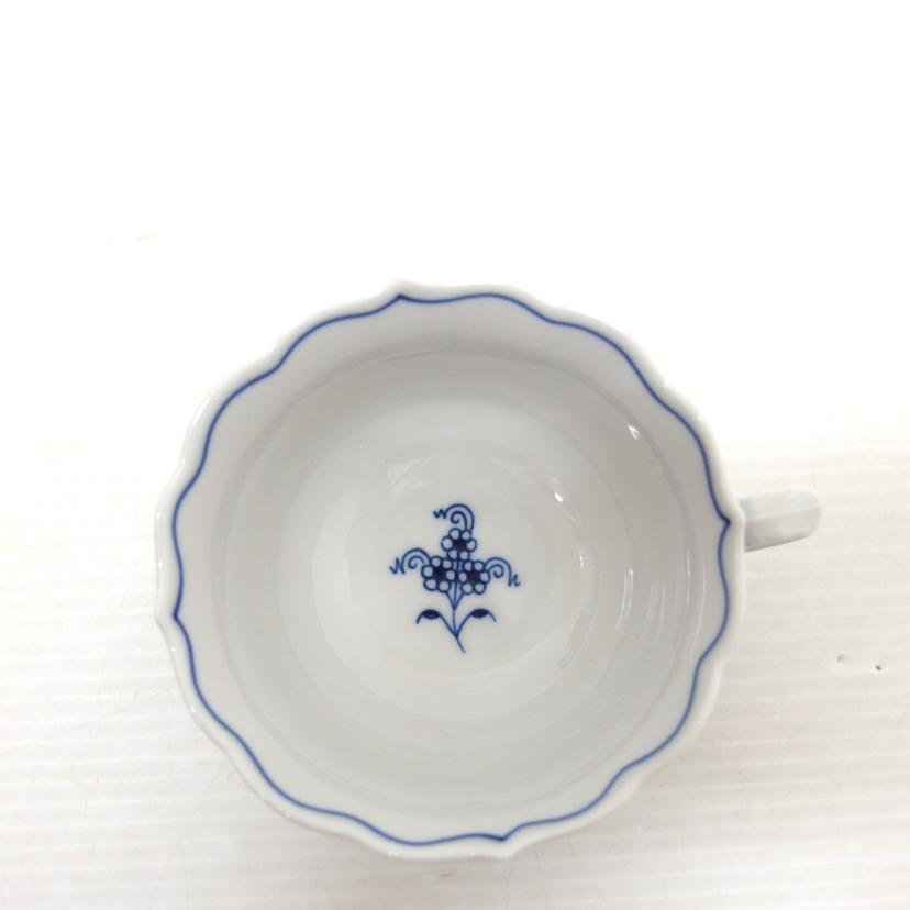 Meissen マイセン/ティーカップ＆ソーサー③/ﾌﾞﾙｰｵﾆｵﾝ//00623/Aランク/88