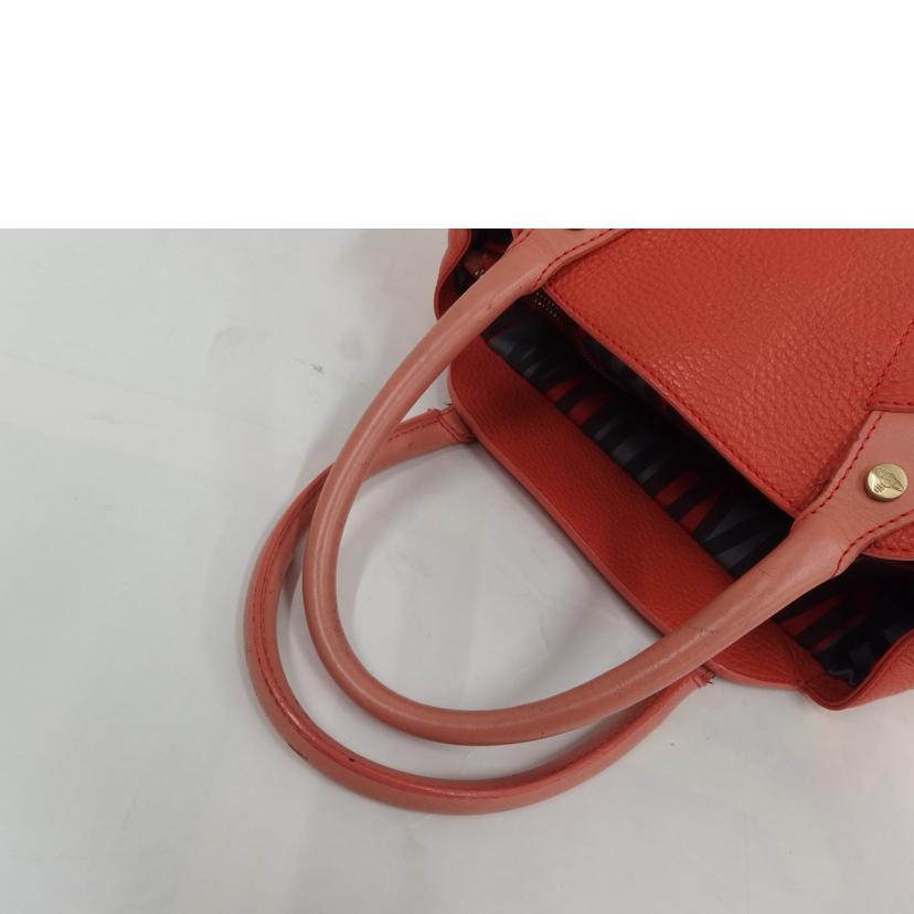Vivienne　Westwood ヴィヴィアンウエストウッド/Vivienne　Westwood　レザーハンドバッグ／オレンジ//Bランク/82
