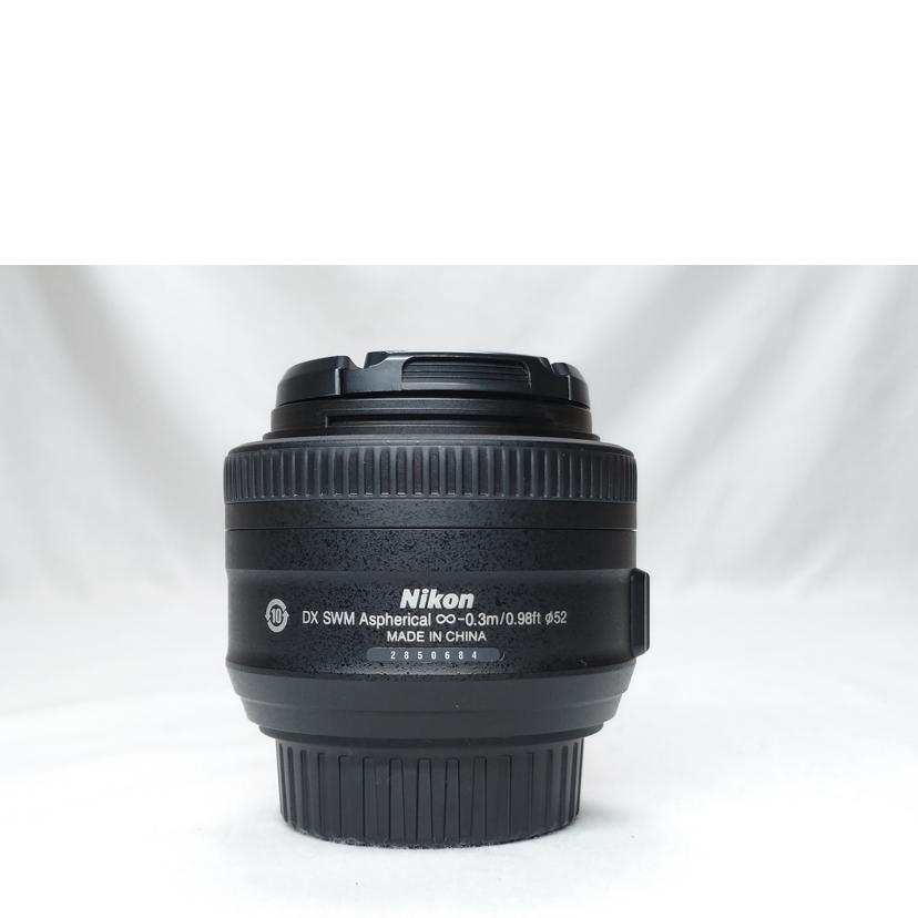 Nikon ニコン/標準単焦点レンズ/AF-S DX NIKKOR 35mm f/1.8G//2850684/Bランク/52