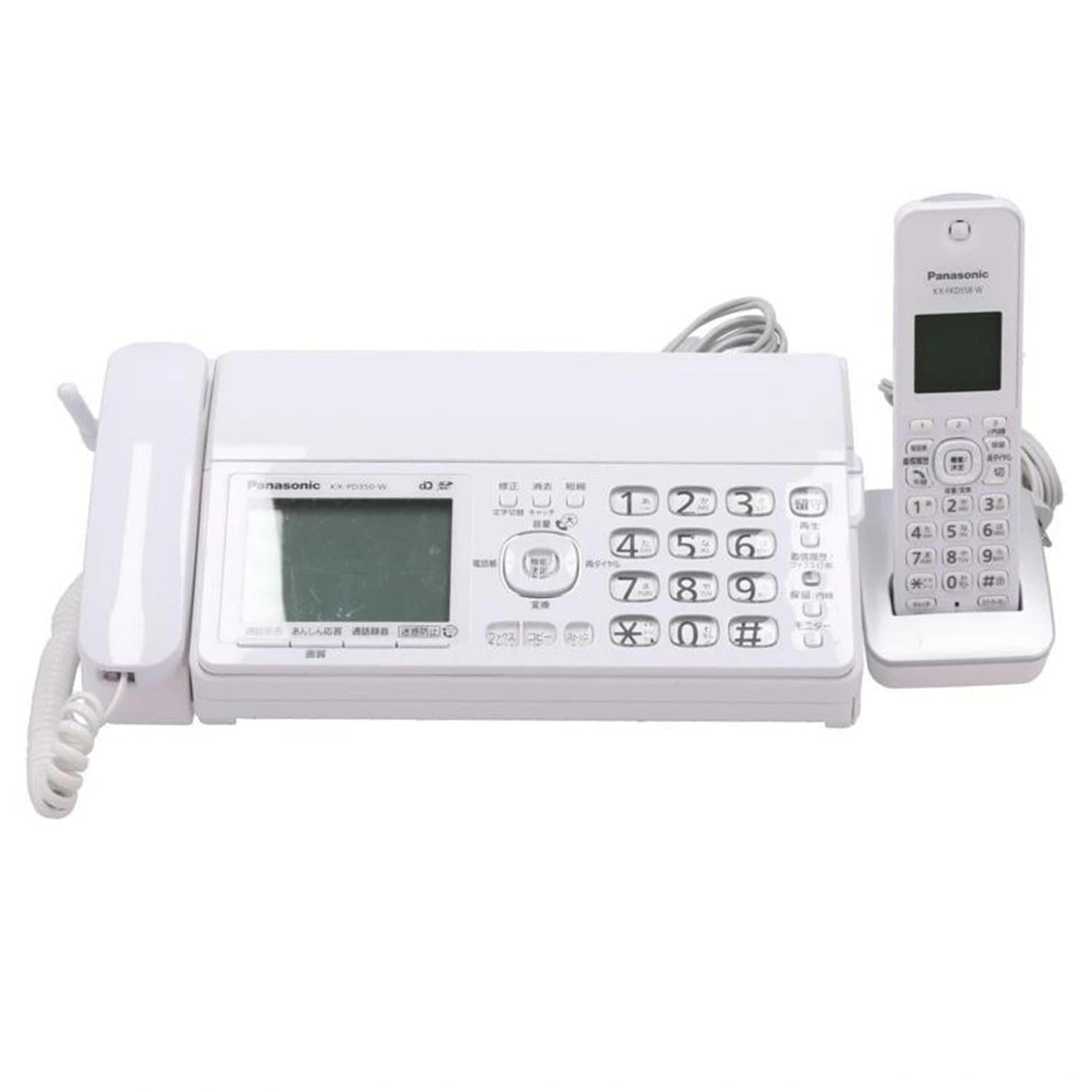 Panasonic パナソニック　/FAX電話機/KX-PD350DL//3ABFA014065/Bランク/05