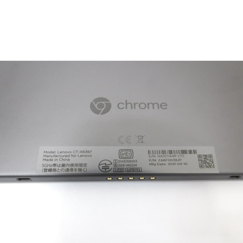Lenovo レノボ/IdeaPad　Duet　Chromebook/CT-X636//HA1CTA4P/ABランク/88