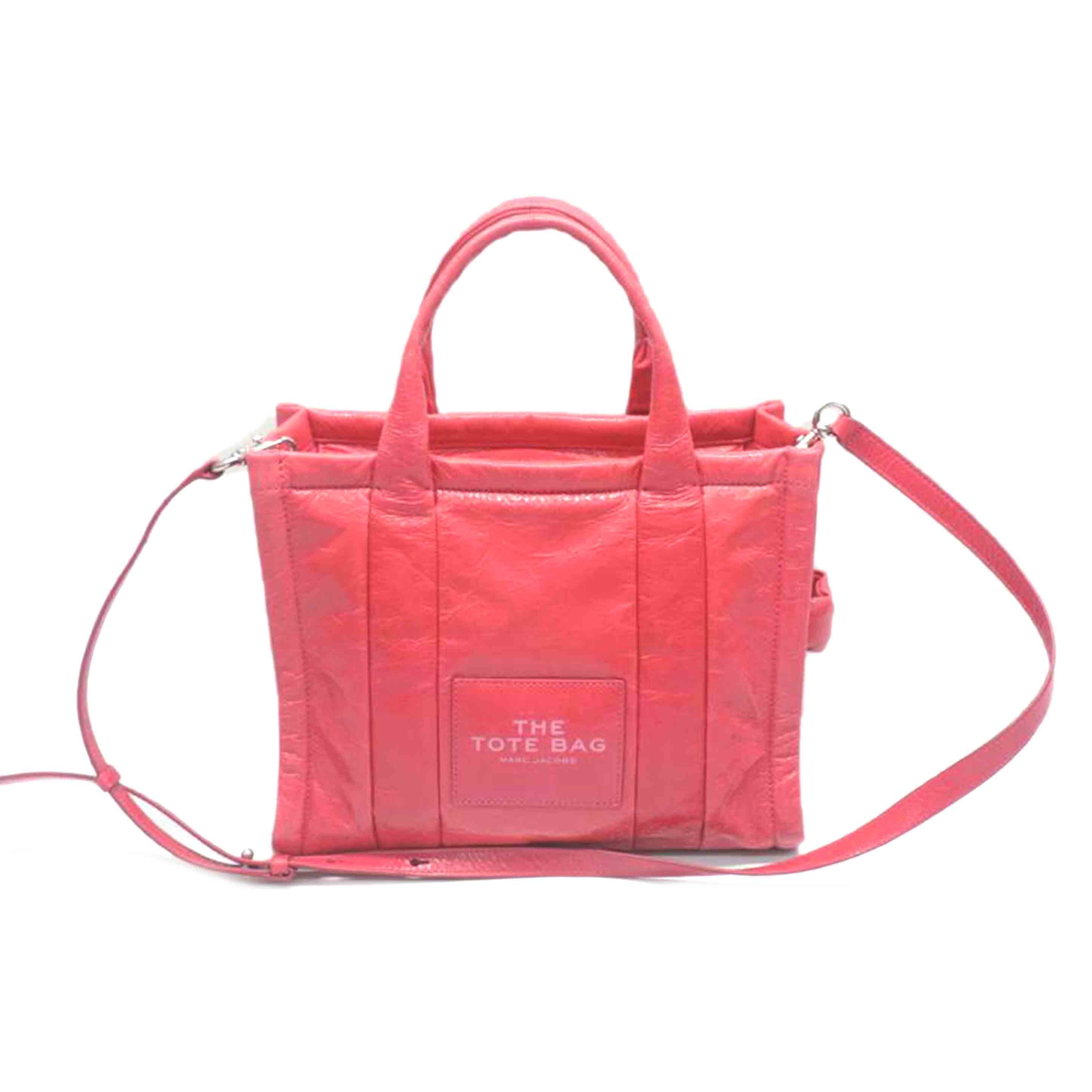 MARC　JACOBS ﾏｰｸｼﾞｪｲｺﾌﾞｽ/2WAYシャイニークリンクルトートバッグ/H068//ABランク/88