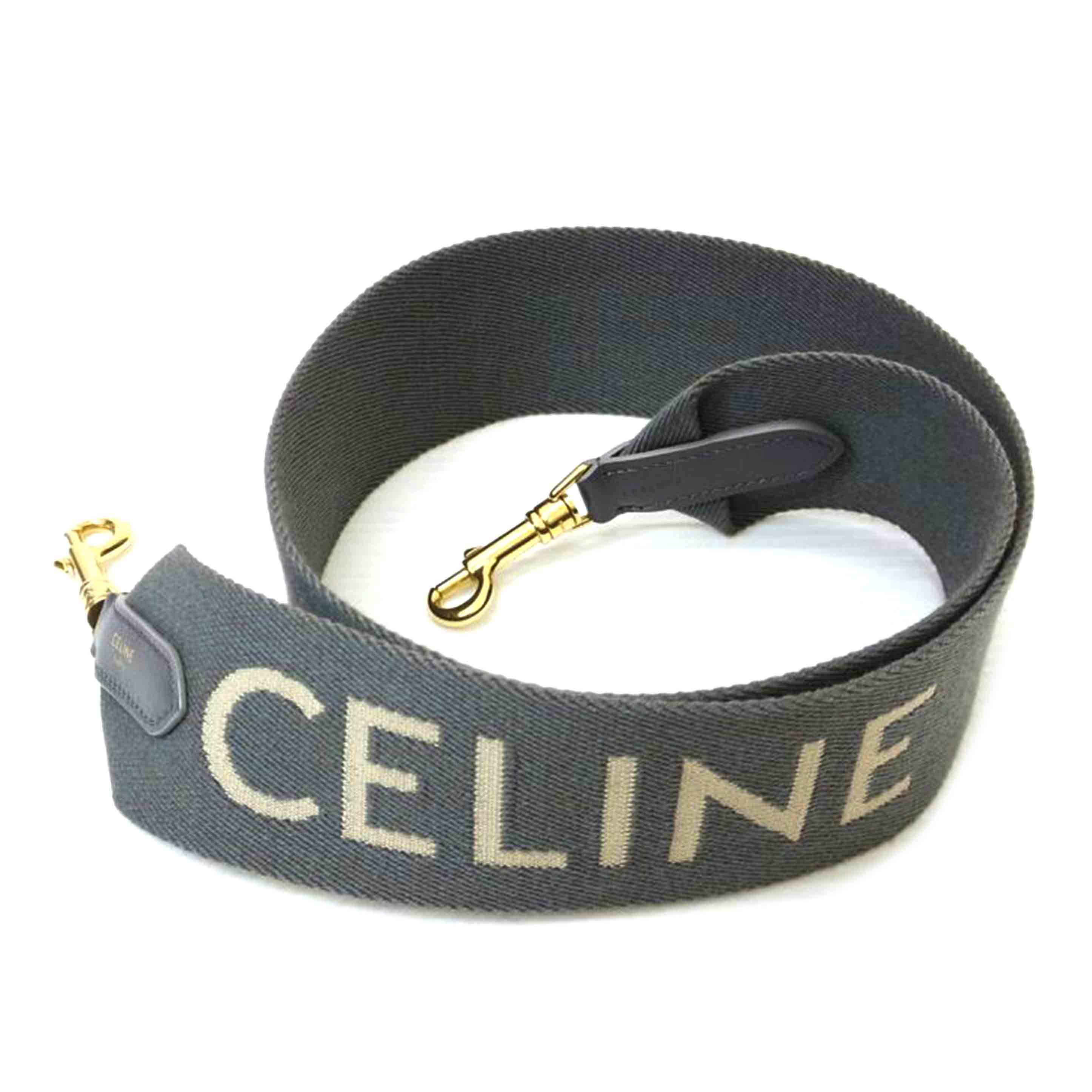 CELINE ｾﾘｰﾇ/ジャガードロングストラップ//F-A******/Aランク/88