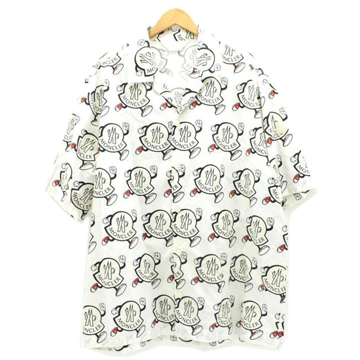 MONCLER モンクレール/ MONCLER ロゴプリントシャツ/I10912F00005//Bランク/67