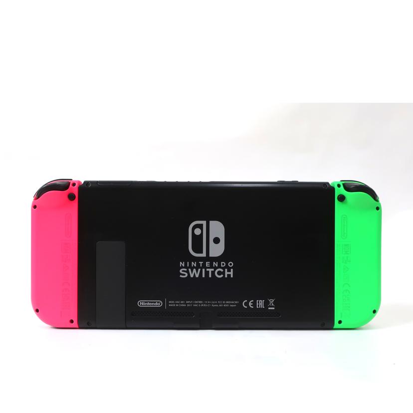 Nintendo 任天堂/ニンテンドースイッチ　ネオンピンク×ネオングリーン　Nintendo　switch/HAC-001//XAJ10017077513/Bランク/65