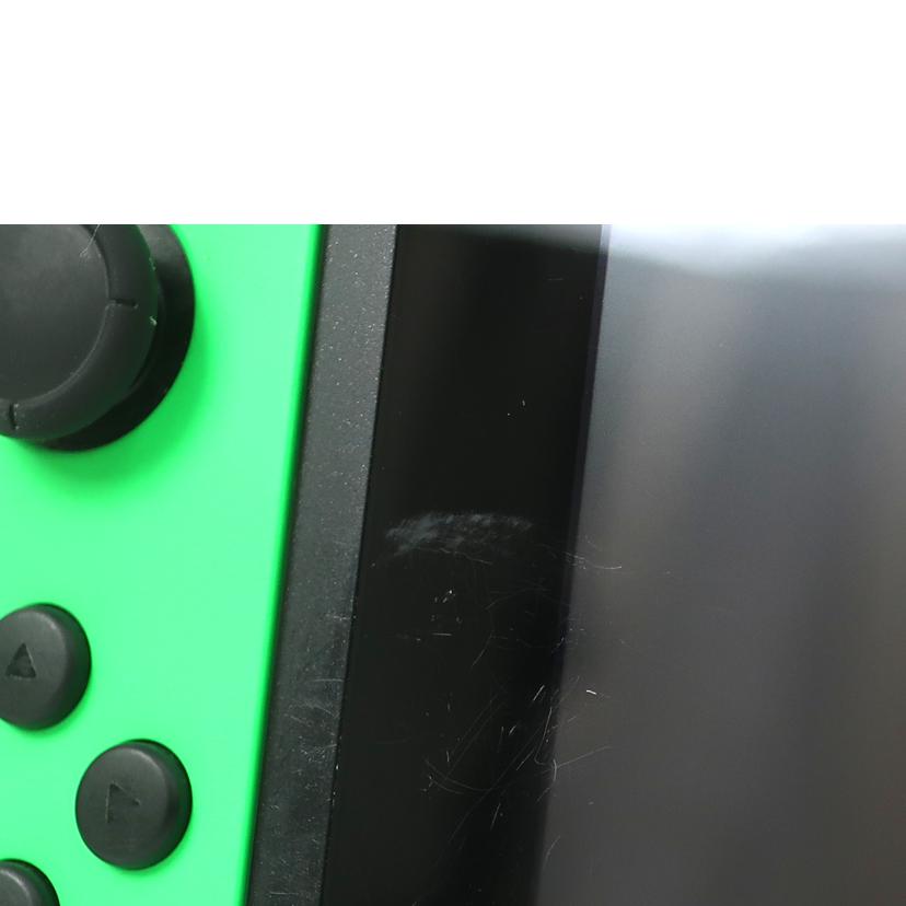 Nintendo 任天堂/ニンテンドースイッチ　ネオンピンク×ネオングリーン　Nintendo　switch/HAC-001//XAJ10017077513/Bランク/65