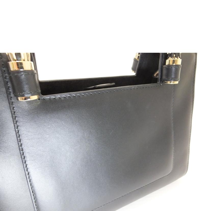 BVLGARI ﾌﾞﾙｶﾞﾘ/レオパード柄レザーハンドバッグ//170****/ABランク/88