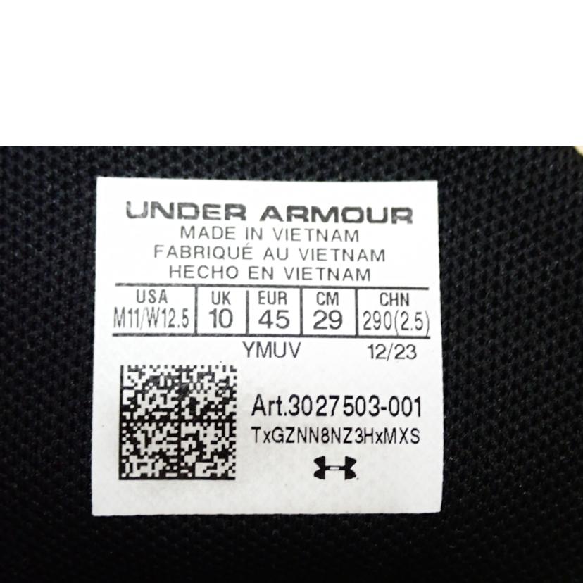 UNDER　ARMOUR　×　Bruce　Lee アンダーアーマー　×　ブルース・リー/UNDER　ARMOUR　CURRY　11/3027503-001//29.0cm/Bランク/62