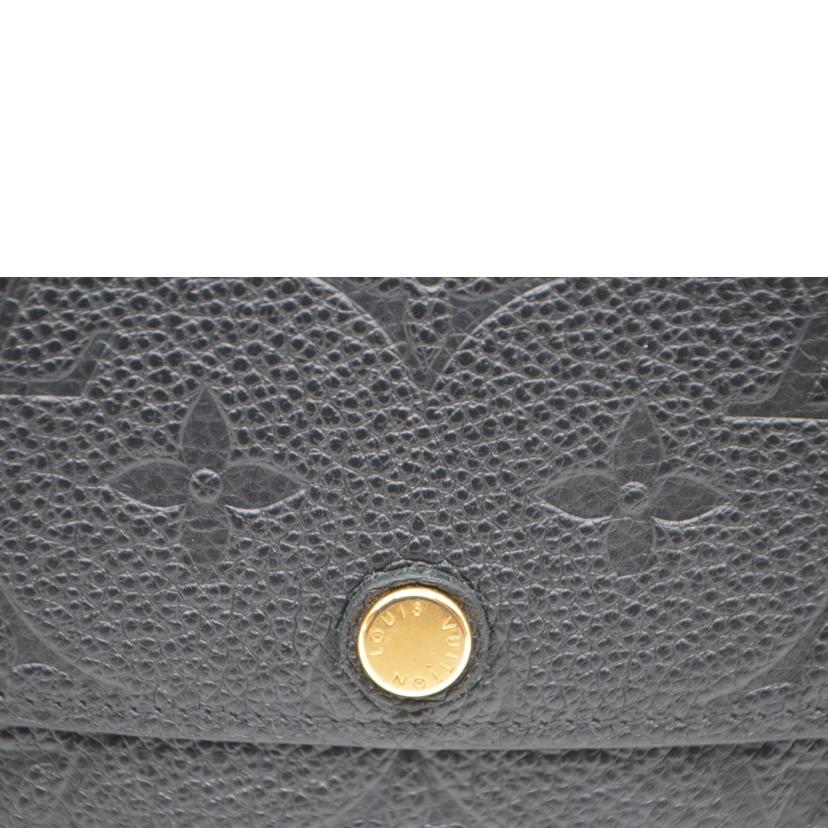 LOUIS VUITTON ルイヴィトン/ポルトフォイユ・エミリー/モノグラム・アンプラント/ノワール/M62369//CA4***/Bランク/89