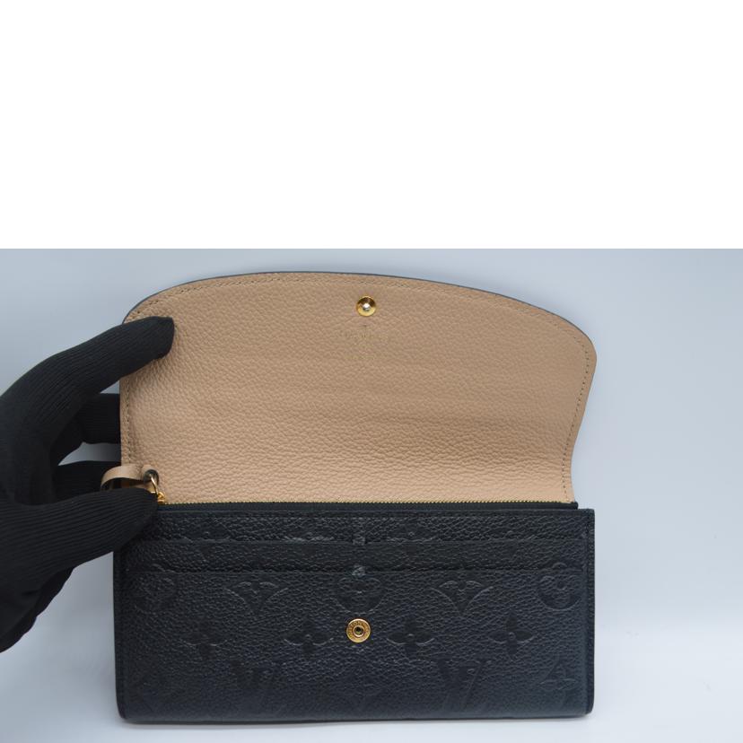 LOUIS VUITTON ルイヴィトン/ポルトフォイユ・エミリー/モノグラム・アンプラント/ノワール/M62369//CA4***/Bランク/89