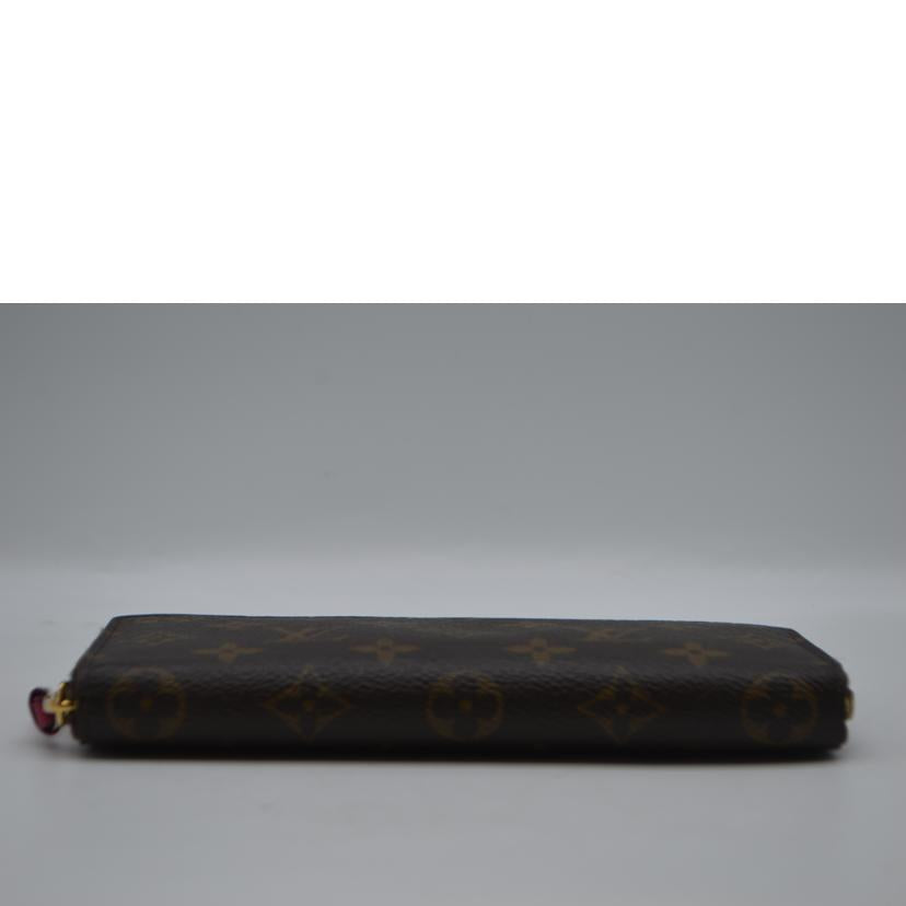 LOUIS VUITTON ルイヴィトン/ポルトフォイユ・クレマンス/モノグラム/フューシャ/M60742//CA2***/Bランク/89