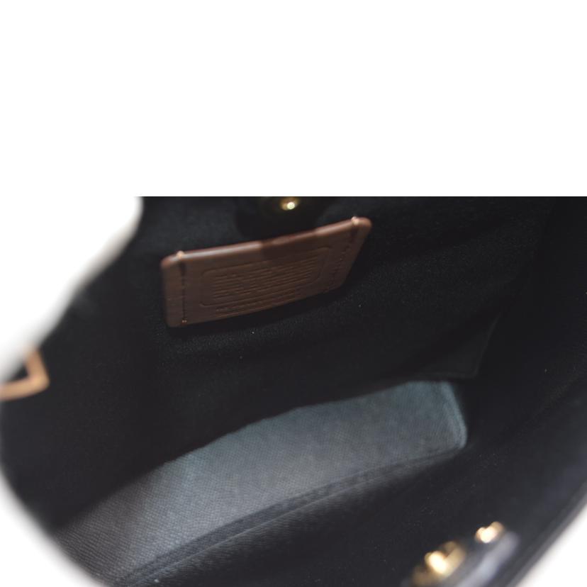 COACH コーチ/シグネチャーペブルレザーバケット/バスキアコラボ/C5787//F21**/Aランク/89