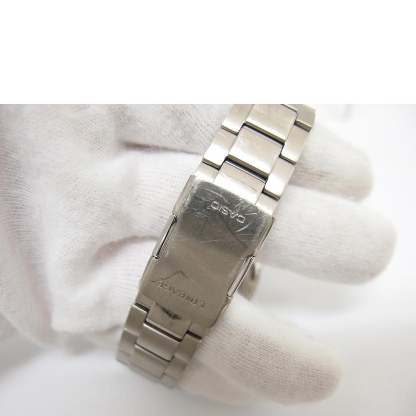 CASIO カシオ/LINEAGEリニエージ／ホワイト文字盤デジアナウォッチ／電波ソーラー/LCW-M170T//006*****/Bランク/04