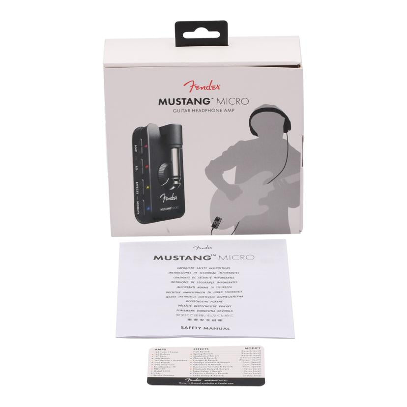 FENDER フェンダー　/ギターヘッドホンアンプ/MUSTANG MICRO//CGPH22001411/Bランク/05