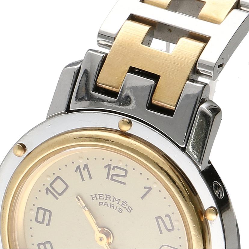 HERMES エルメス/クリッパーデイト／クオーツ/CL4.220//113****/ABランク/91