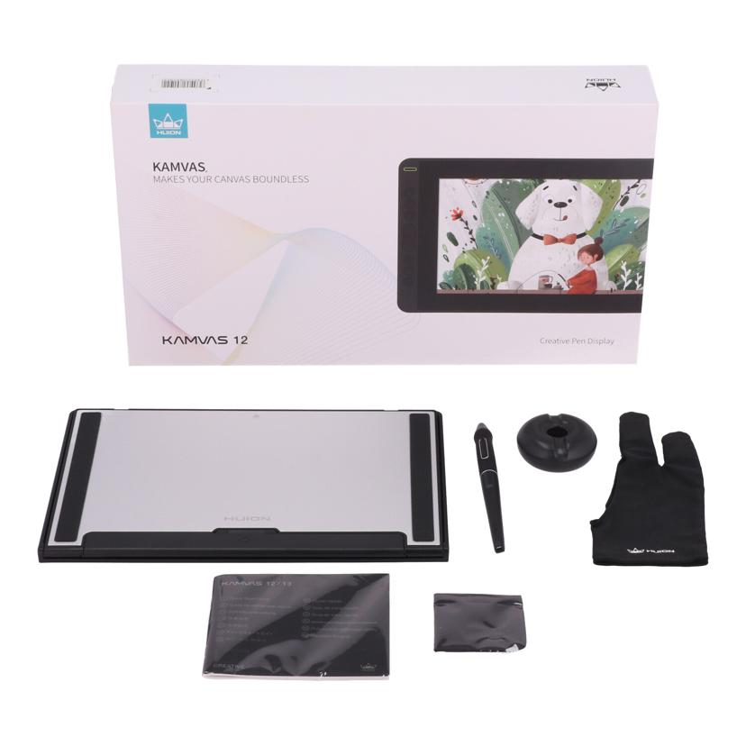 HUION フイオン　/液晶ペンタブレット／KAMVAS12/GS1161 //B1DH1SH02146/Bランク/82
