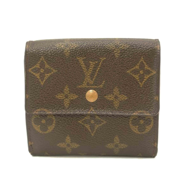 LOUIS VUITTON ルイヴィトン Wホック二つ折り財布 ブラウン 茶 レディース  メンズ/ブランドバッグ・小物｜WonderREX-ONLINE 公式通販サイト