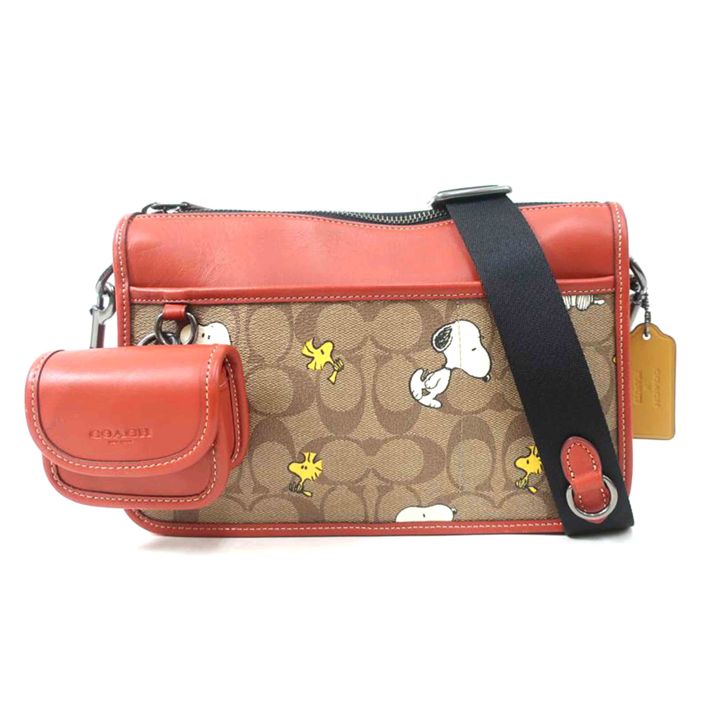 COACH コーチ/ヘリテージ・クロスボディ ショルダーバッグ スヌーピー/CE709//ABランク/65