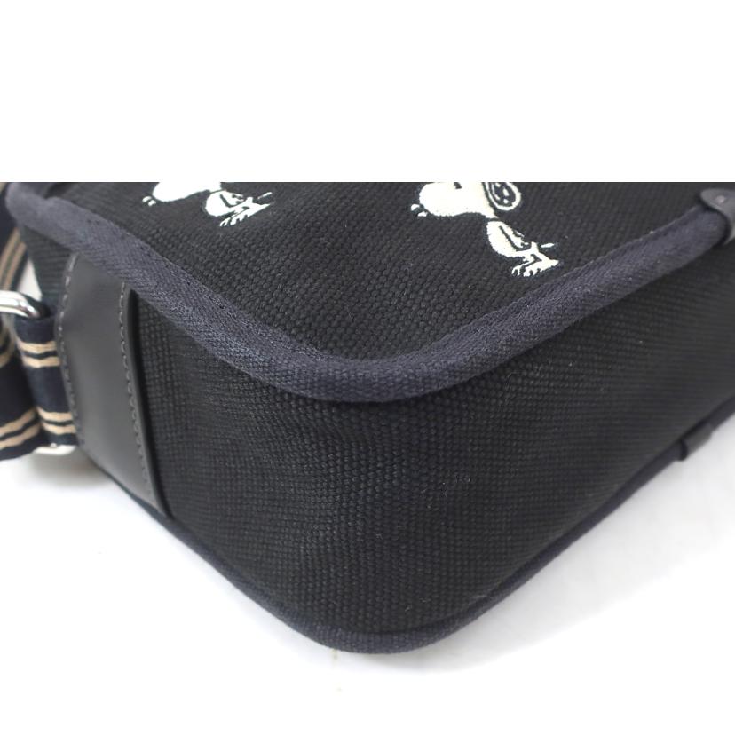 COACH コーチ/スヌーピー柄プリント クロスボディ ショルダーバッグ キャンバス/CB182//ABランク/65