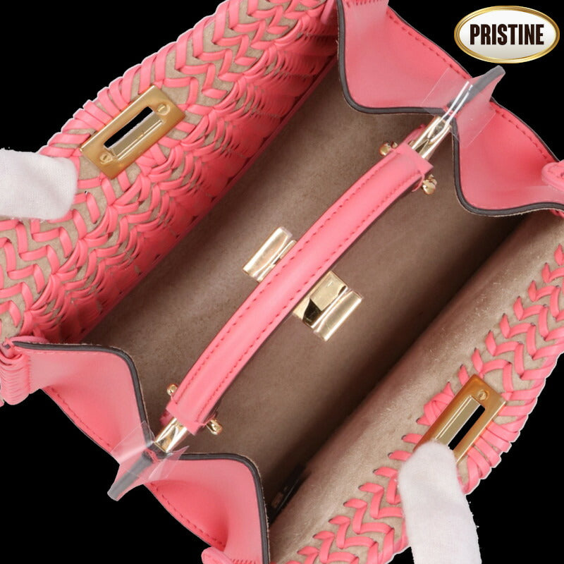 FENDI　/ピーカブーアイシーユープチ／イントレッチオナッパ／ピンク/8BN335//081*****/Sランク/24