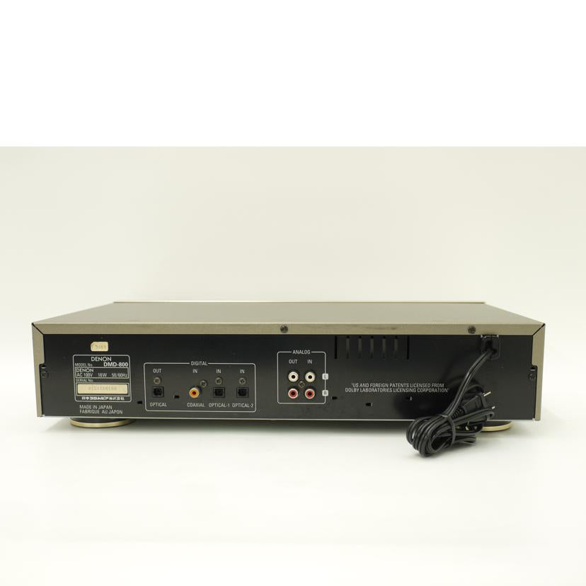 DENON デノン/MDレコーダー/DMD-800//9121558166/ABランク/69
