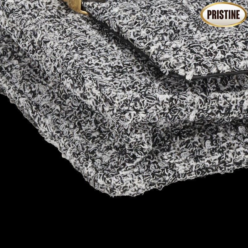 CHANEL シャネル/　シャネル19ツイードチェーンウォレットバッグ／ブラック×ホワイト/AS1160//U12*****/Aランク/24