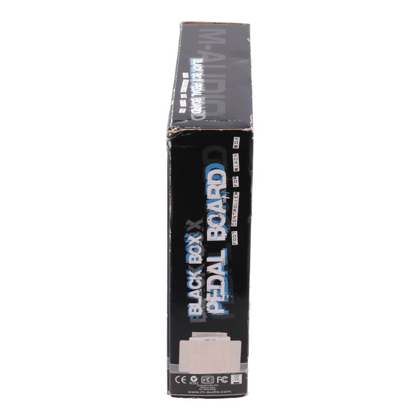 M－AUDIO エムオーディオ　/フットコントローラー未使用/PEDAL BOARD BLACK BOX //5052056001654/Sランク/62