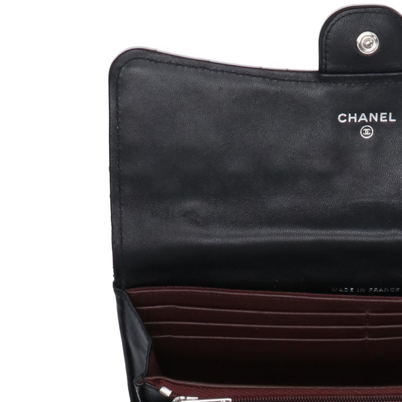 ＣＨＡＮＥＬ ｼｬﾈﾙ/ロングフラップウオレット／マトラッセ/AP0241 //318*****/Bランク/93