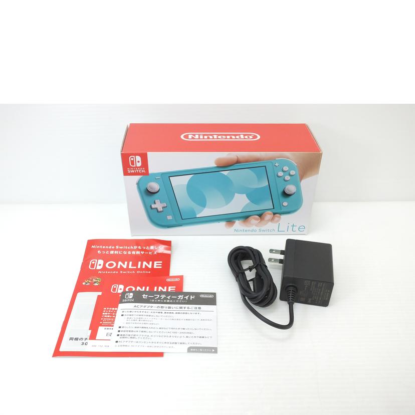 nintendo 任天堂/ニンテンドスイッチLite本体ターコイズ/HDH-S-BAZAA//XJJ10029449186/Bランク/88